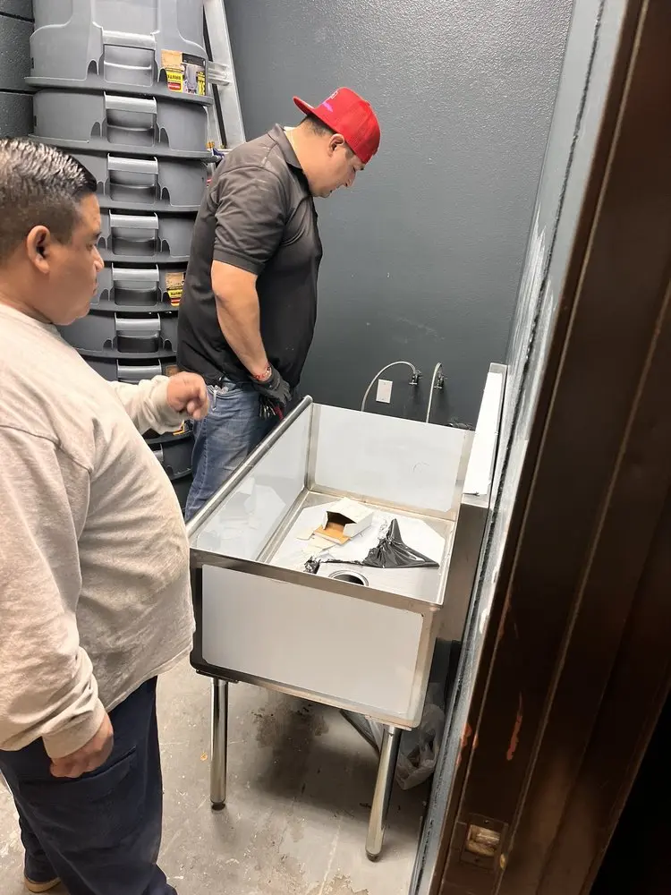 Commercial plumbing and sink installation in Eastside Manhattan Beach